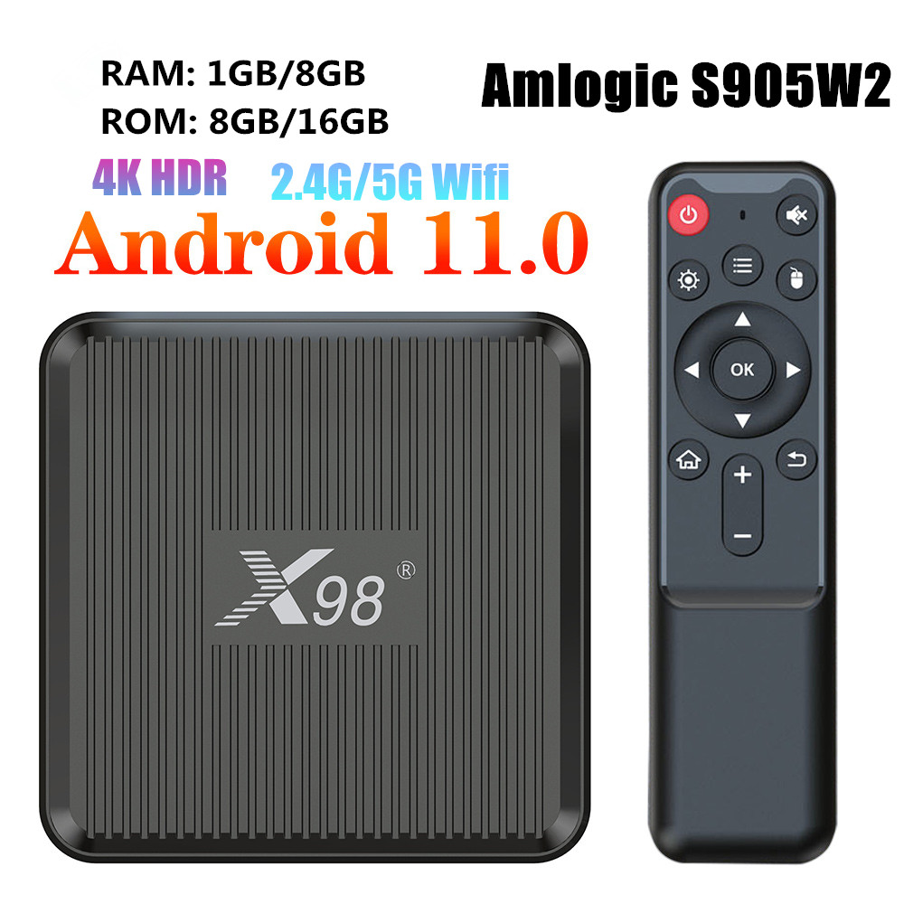 Smart Home Youtube - X98Q TV-Box Android 11 Amlogic S905W2