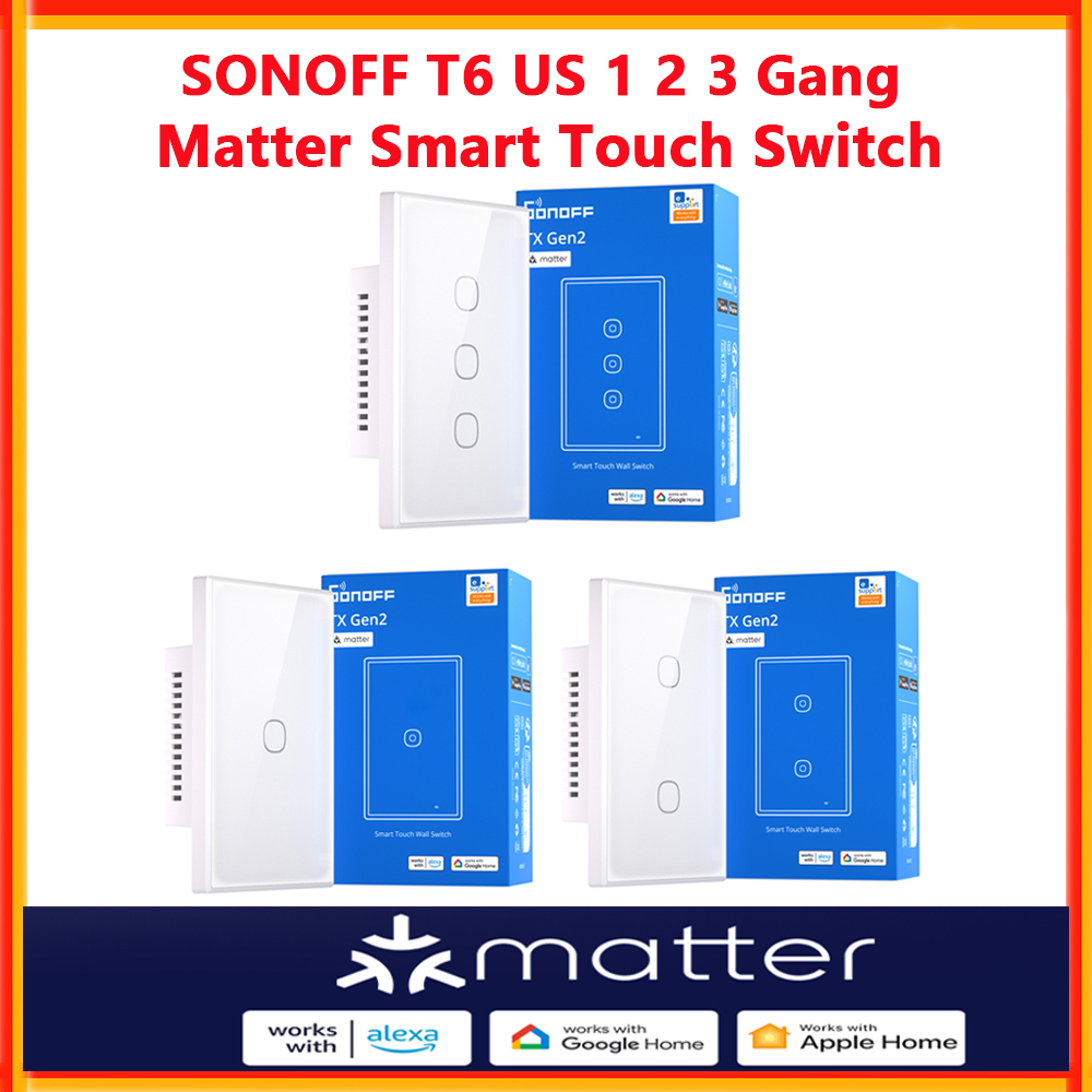 Home Automation Kit - Sonoff TX Gen2 T6 120 Typ