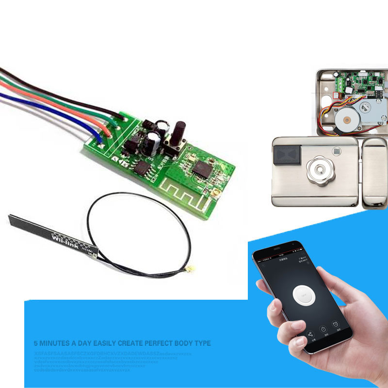 Home Automation Kit - 12V WiFi Smart Schalter Elektronische Schloss