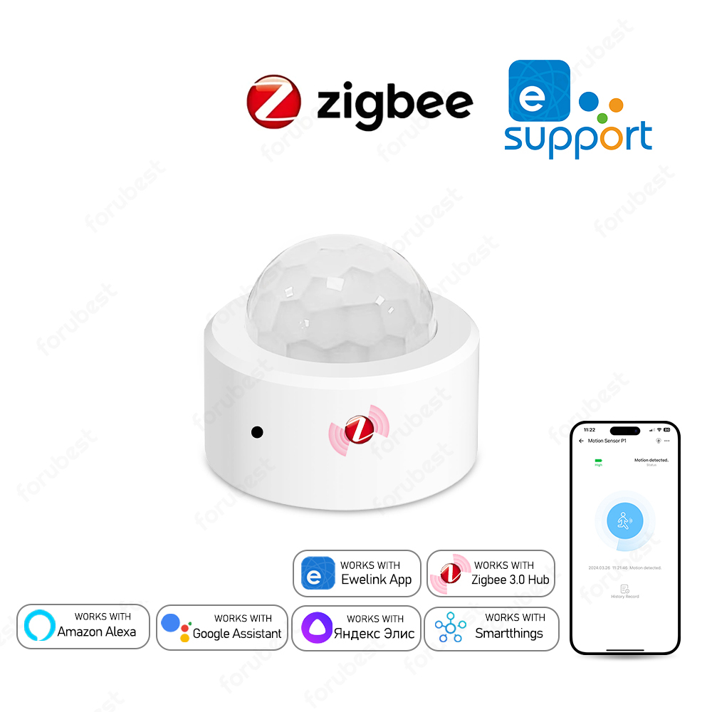 Smart Home Zigbee 3.0 - Zigbee 3.0 menschlicher Bewegungssensor PIR-Infrarotdetektor Smart
