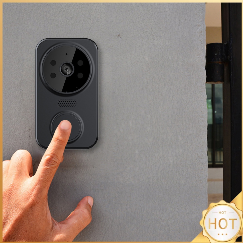 Wifi Doorbell Camera - WLAN-Smart-Türklingel mit Nachtsicht, Intelligente Türklingel mit