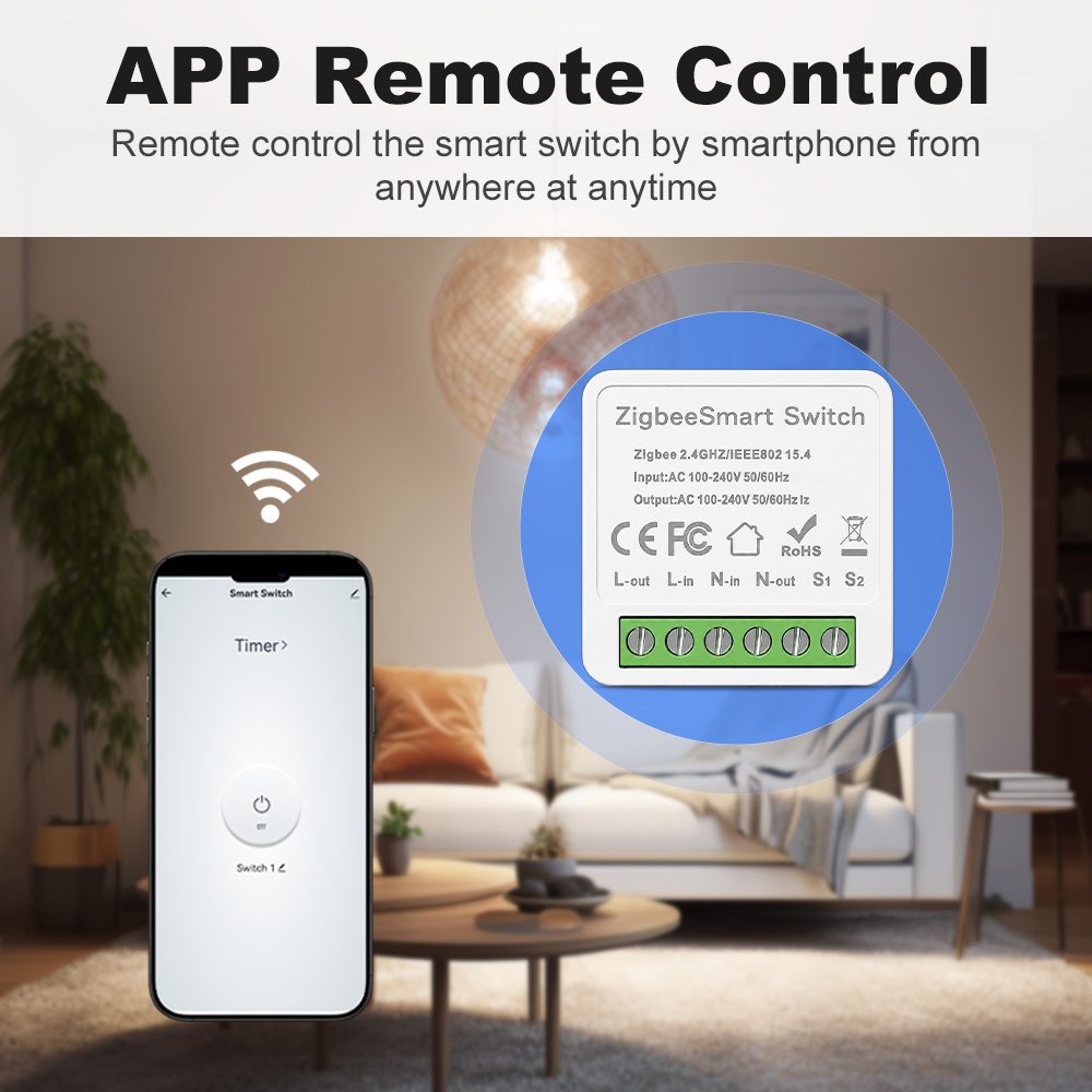 Manhot ZigBee 3.0 Schaltmodul  – Smart Home Zigbee 3.0 Bewertung und Preis