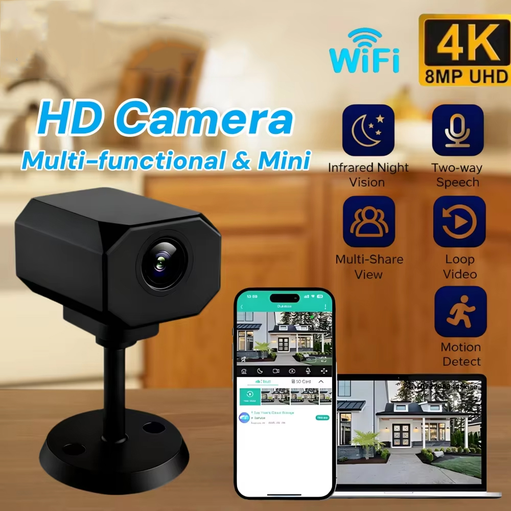 4K HD WiFi-Überwachungskamera  – Smart Home Security Bewertung und Preis