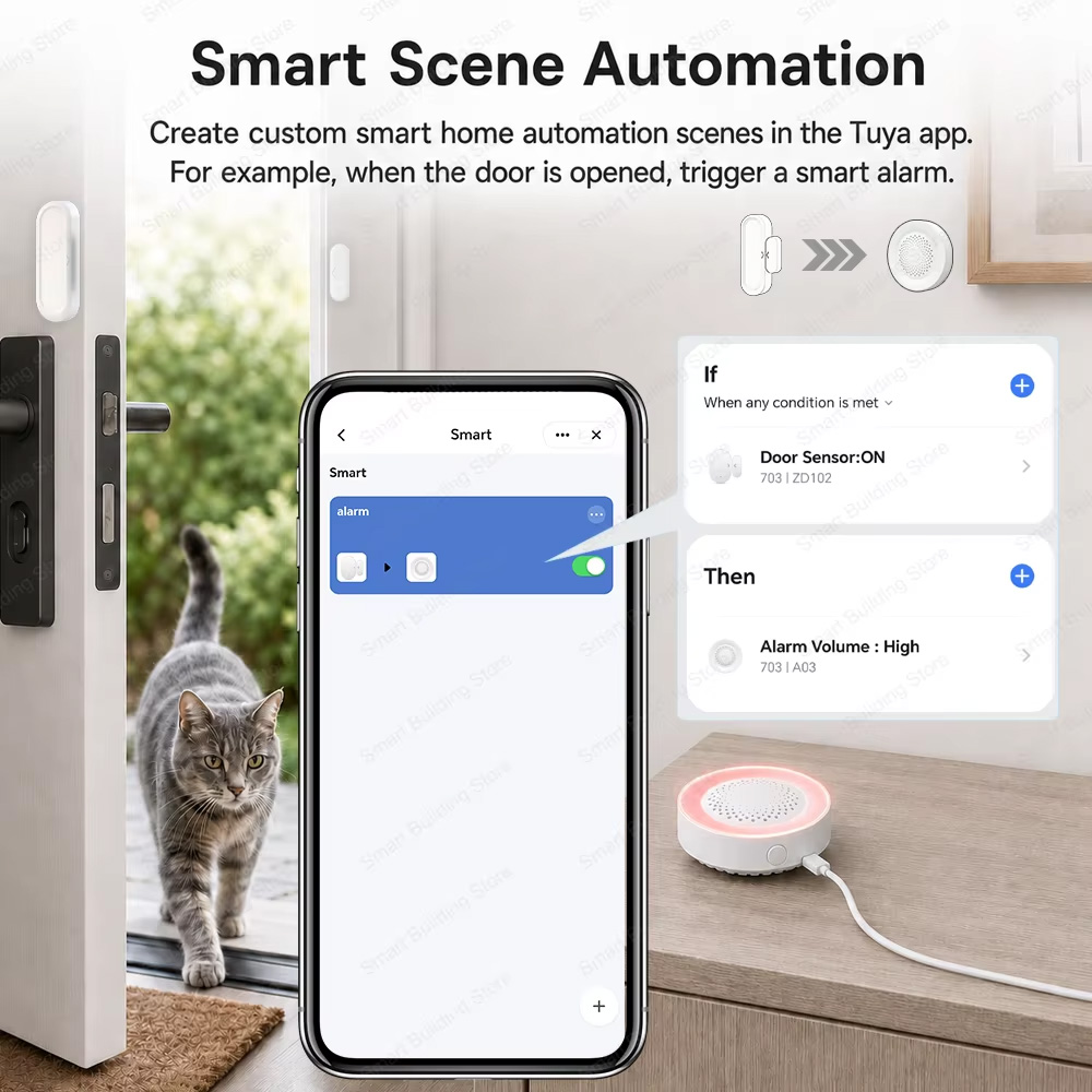 Tür- und Fenstersensor Zigbee  – Smart Home Zigbee 3.0 Bewertung und Preis