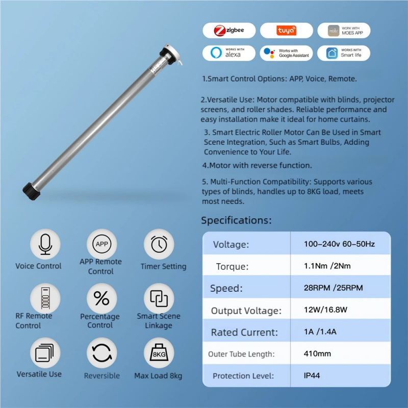 Zigbee Smart Home 25-Rohr-Roll – Smart Home Youtube Bewertung und Preis