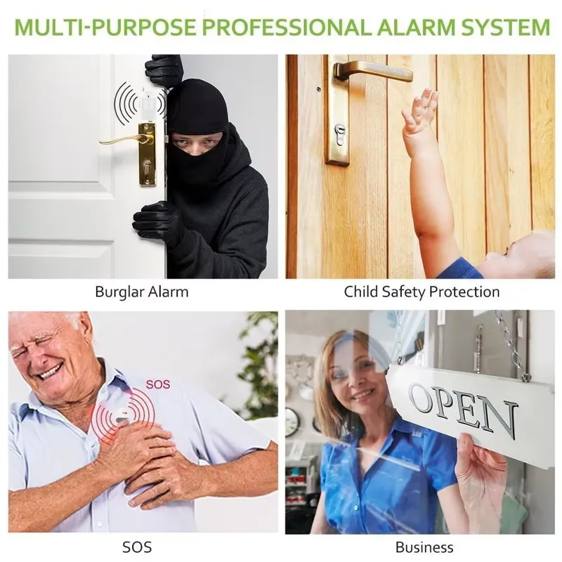 Haus-Einbruchmeldeanlage mit A – Smart Home Security Bewertung und Preis