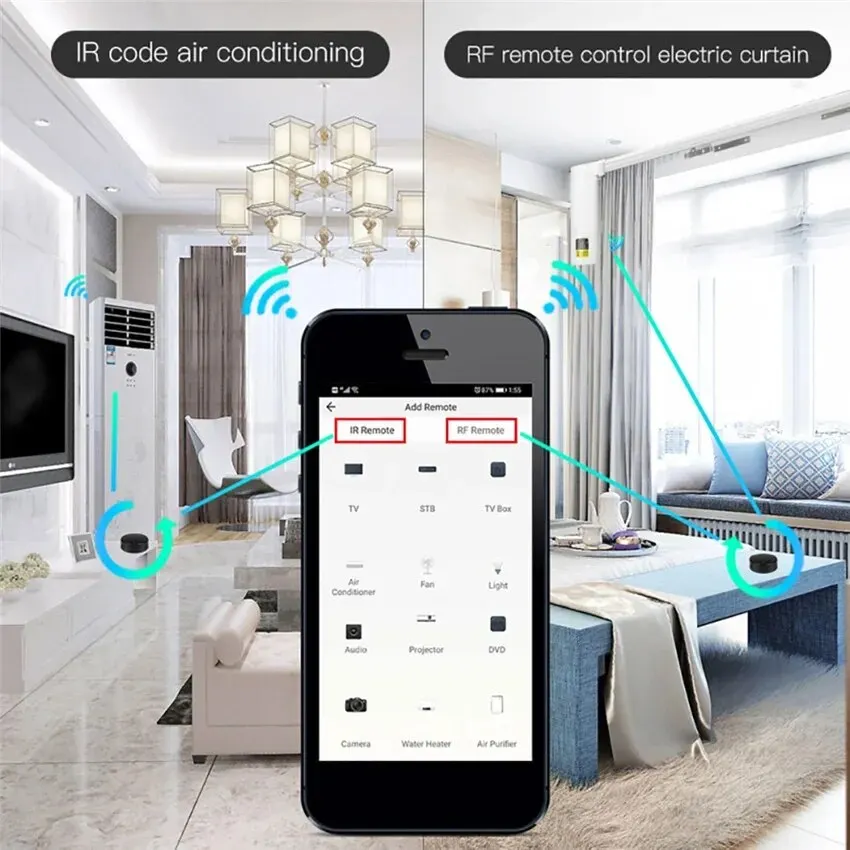 Smart rf 433 ir fernbedienung  – Smart Home Lg Bewertung und Preis