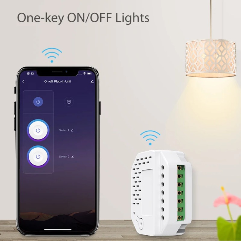 Matter Lichtschaltermodul 2-Ka – Smart Home Automation Bewertung und Preis