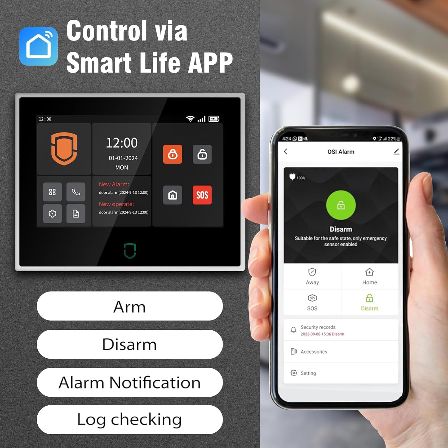 Wolf-Guard 7-Zoll-Touchscreen  – Home Automation Kit Bewertung und Preis