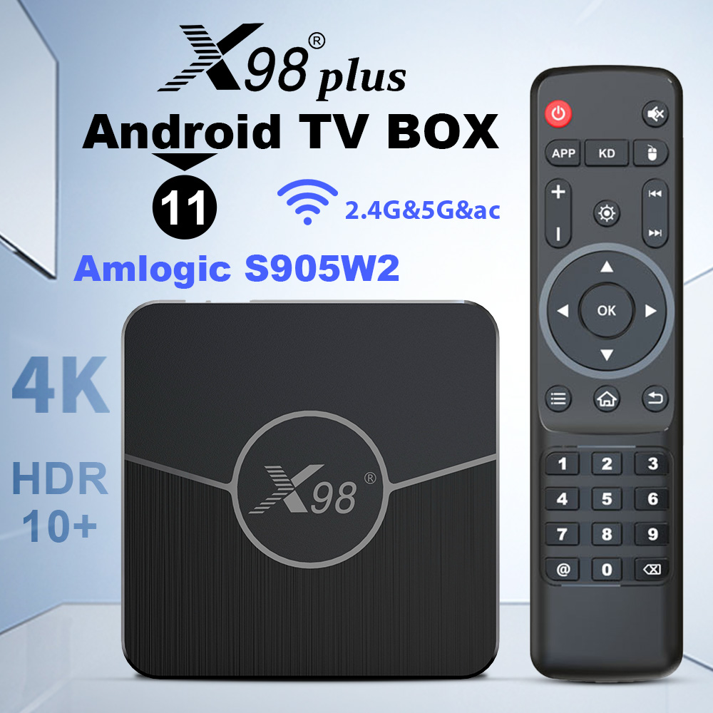 X98Plus TV-Box Android11 Amlog – Smart Home Youtube Bewertung und Preis