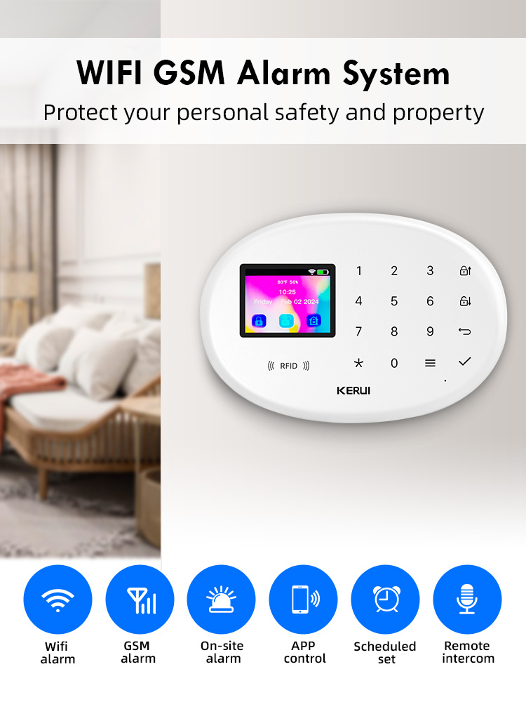 KERUI Neue W20 WiFi GSM Alarm  – Home Automation Kit Bewertung und Preis