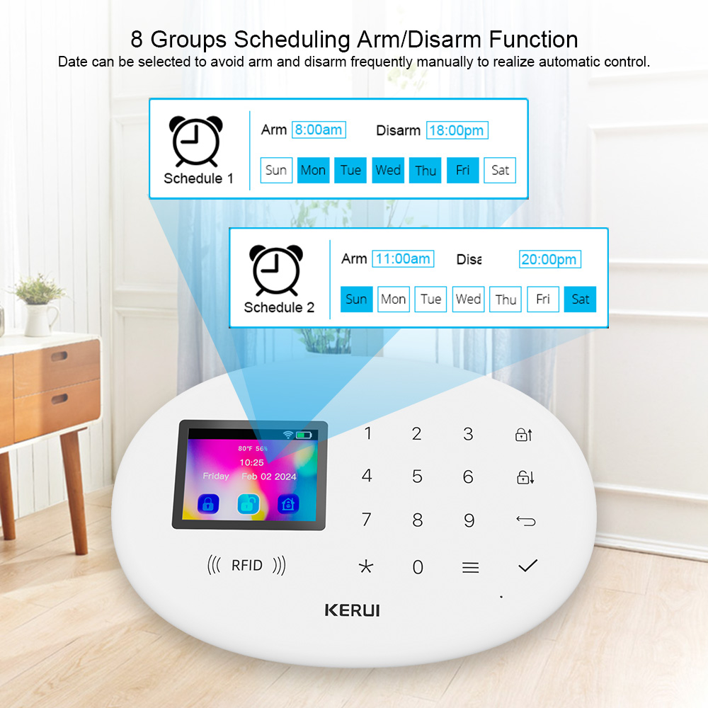 KERUI Neue W20 WiFi GSM Alarm  – Home Automation Kit Bewertung und Preis