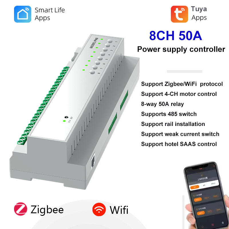 Tuya 8-Kanal 50A Zigbee 3.0 Ho – Smart Home Zigbee 3.0 Bewertung und Preis