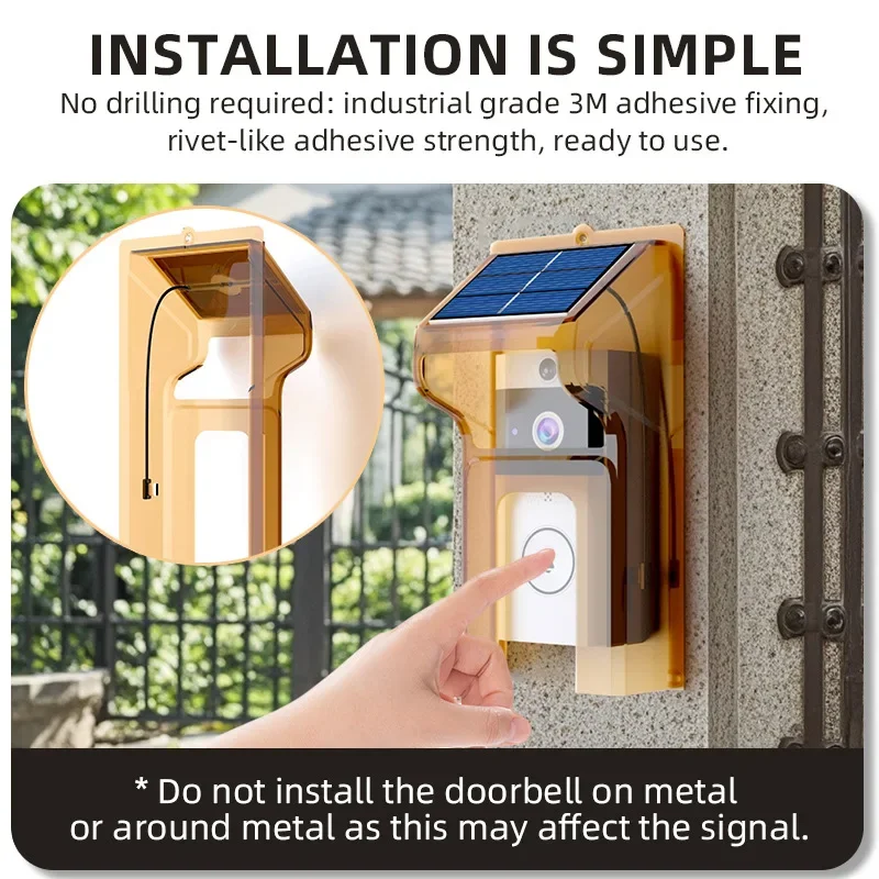 2026 Kabellose Solar-Smart-Tür – Wifi Doorbell Camera Bewertung und Preis