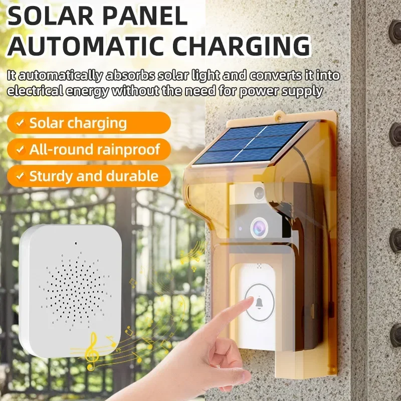 2026 Kabellose Solar-Smart-Tür – Wifi Doorbell Camera Bewertung und Preis