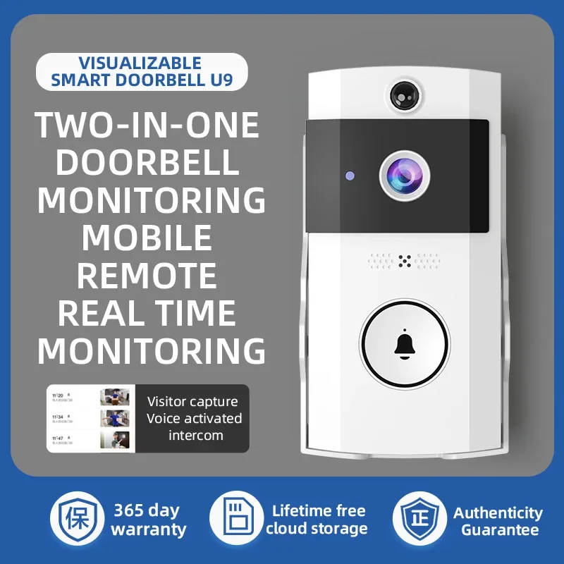 2026 Kabellose Solar-Smart-Tür – Wifi Doorbell Camera Bewertung und Preis