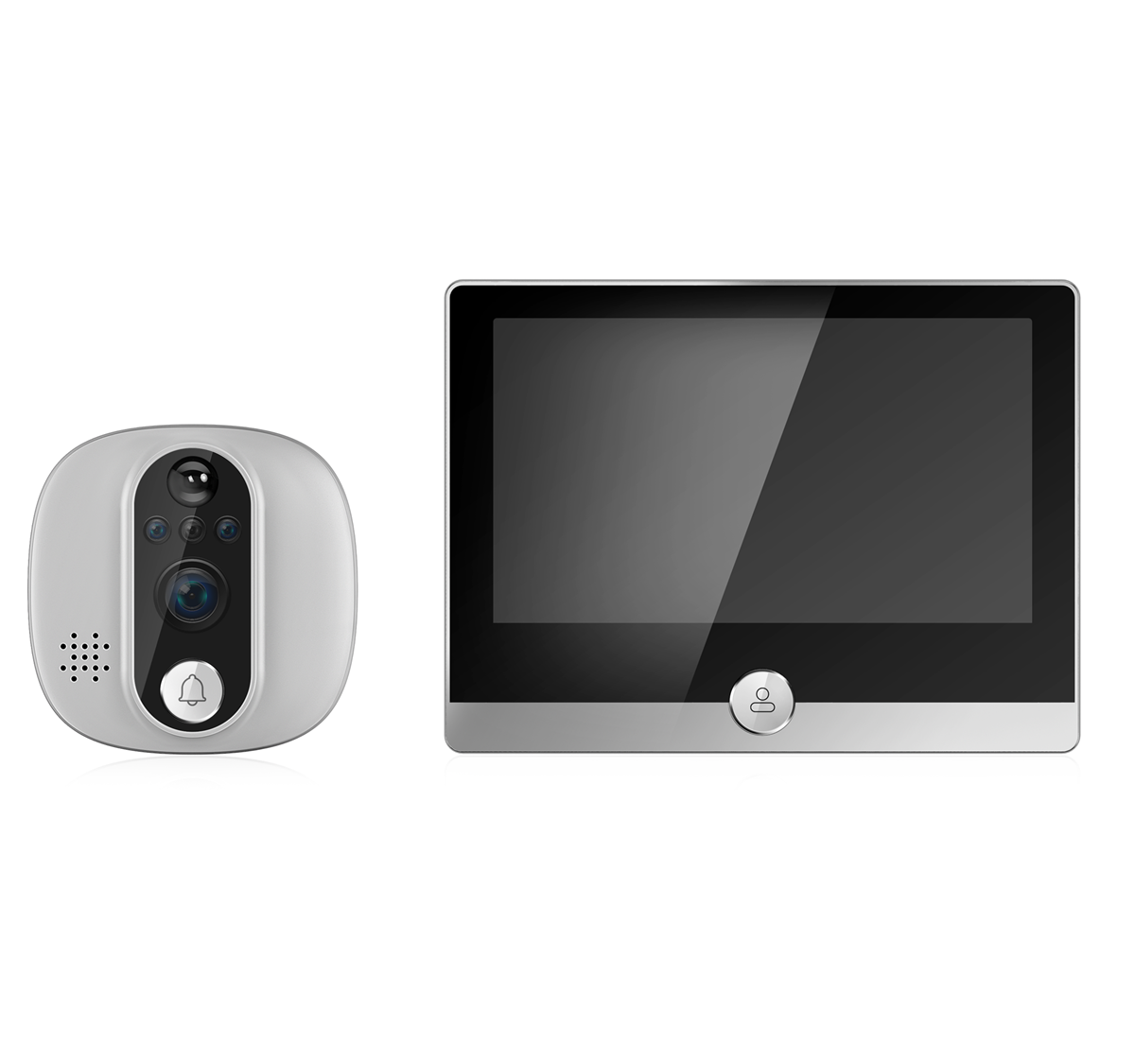 4,3 Zoll IPS Bildschirm 2MP 10 – Wifi Doorbell Camera Bewertung und Preis