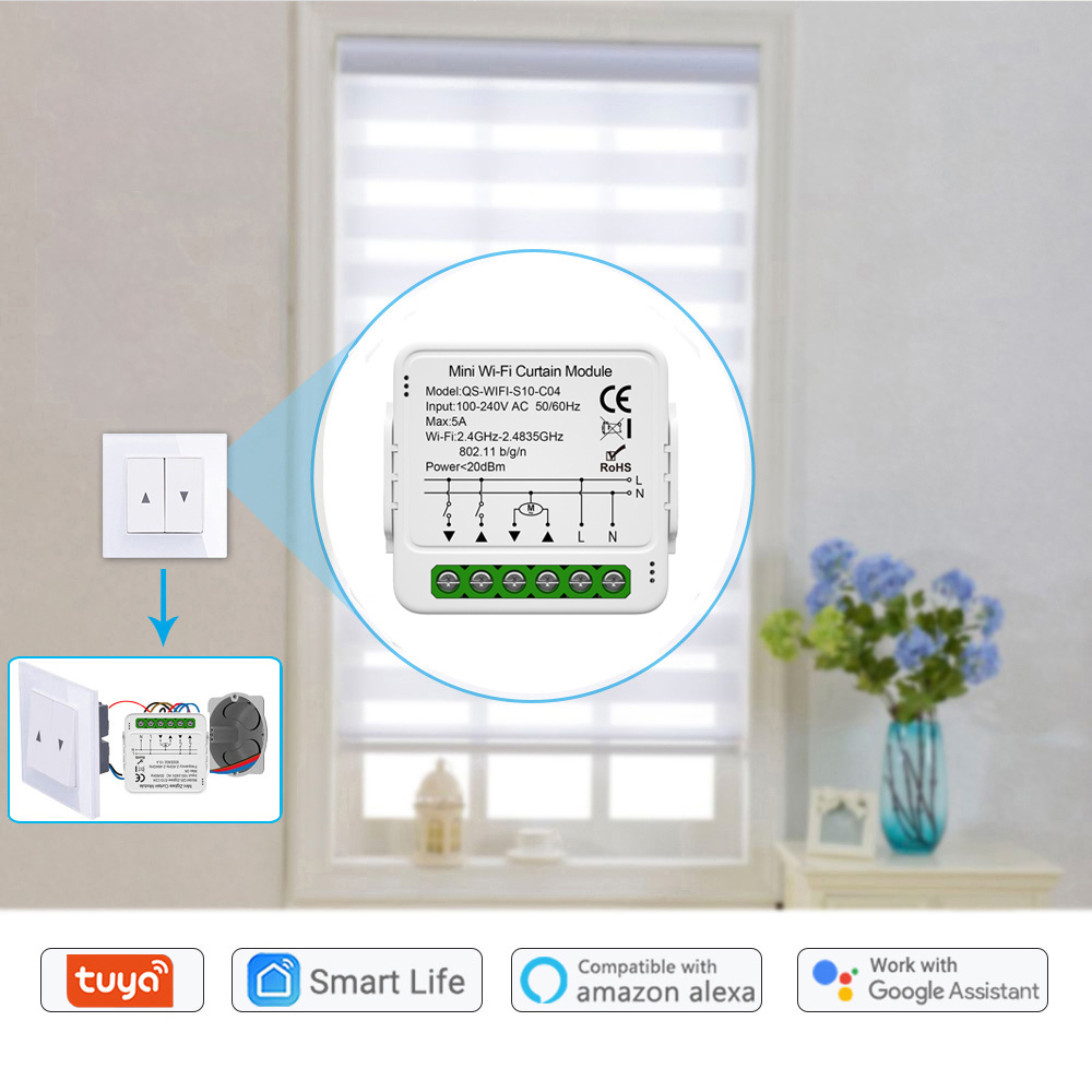 Tuya WiFi Zigbee Smart Vorhang – Home Automation Kit Bewertung und Preis
